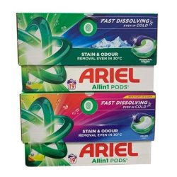 Ariel Allin1 Mountain Spring Color 2x19 Detergent Pods