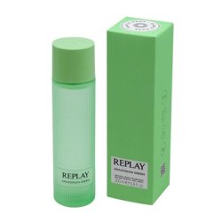 Replay Earth Made Amazonian Green Eau De Toilette For Body Unisex Vegan Scent With Cool And Enveloping Character Amber