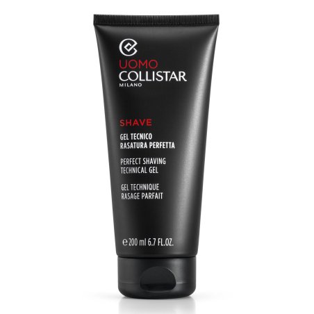 Collistar Uomo Perfect Shaving Technical Gel Gel de rasage Hommes 200 ml
