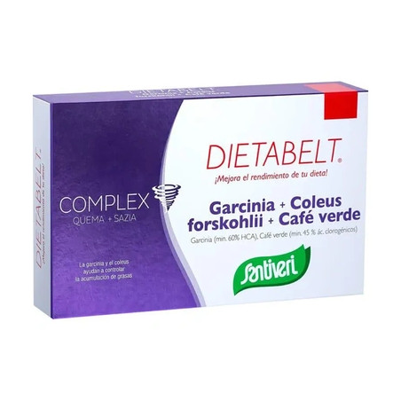Santiveri Dietabelt Complex Garcinia Coleus Green Coffee 48 Tablets