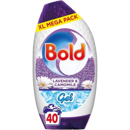 Bold Lavender & Chamomile Liquid Laundry Detergent 40 Washes 132l