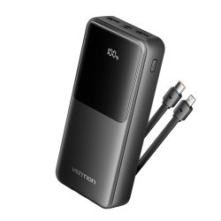 Batterie externe USB Vention - 20000mAh 22.5W (Noir)