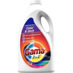 Detergent Gama Gel Concentrate Concentrated 3in1 Colors U. Darks 83wl, 4.15l