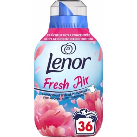 Lenor Fabric Softener Fresh Air Blossom 504ml For 36 Washes