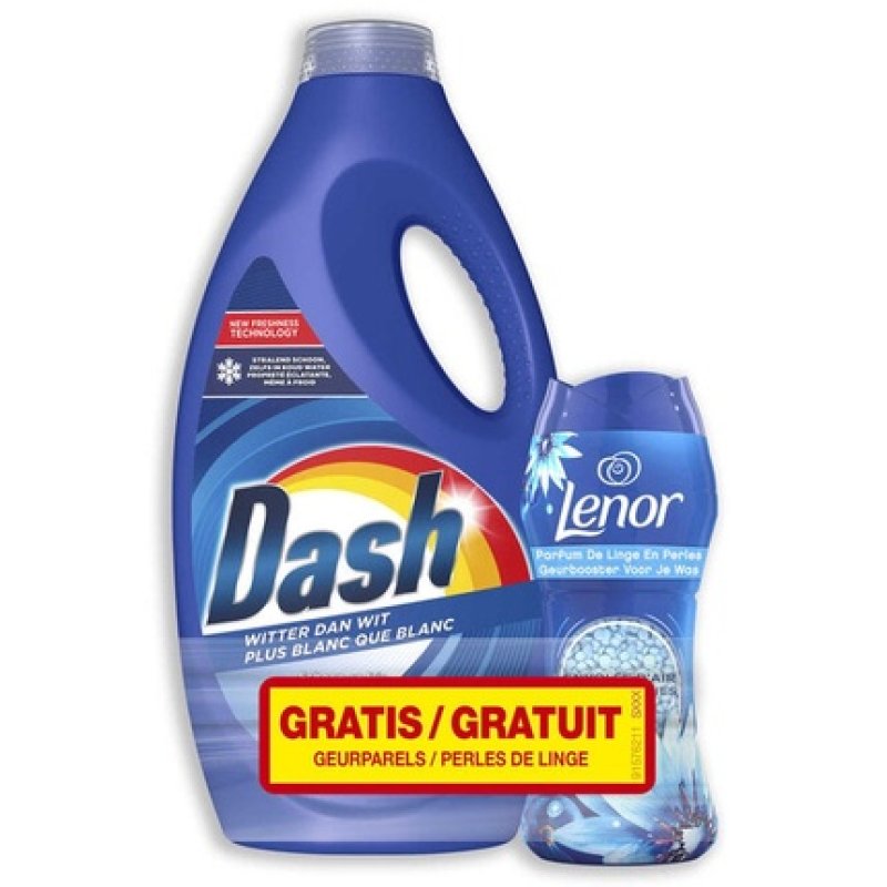 Dash Liquid White Free Lenor Fragrance Booster Sea Breeze 32 Washes1440 Liters