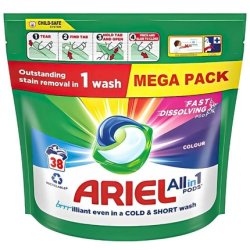 Ariel Allin1 38 Pods Color Household Laundry Detergent