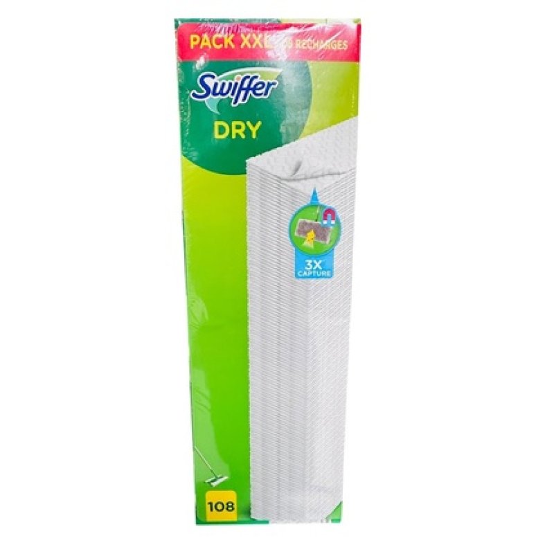 Swiffer Dry Floor Wipes 108 Pieces