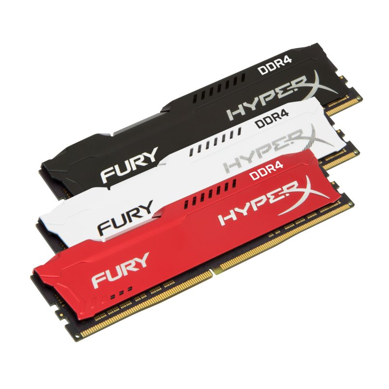 Kingston RAM HyperX Fury - 8 GB - DDR4 2400 UDIMM CL15