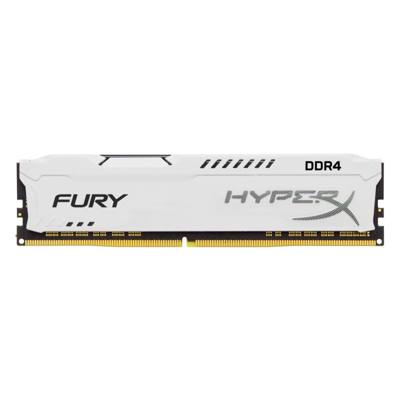 HyperX FURY White 8GB DDR4 2400MHz memory module 1 x 8 GB 288-pin DIMM
