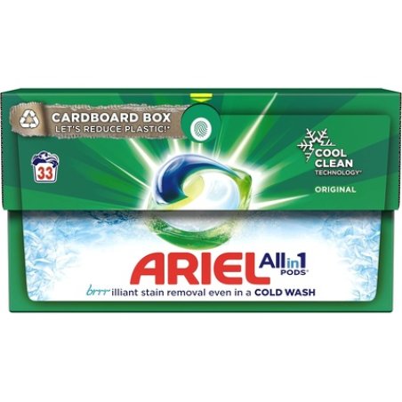 Ariel Allin1 Pods Laundry Detergent Tablets 33 Count