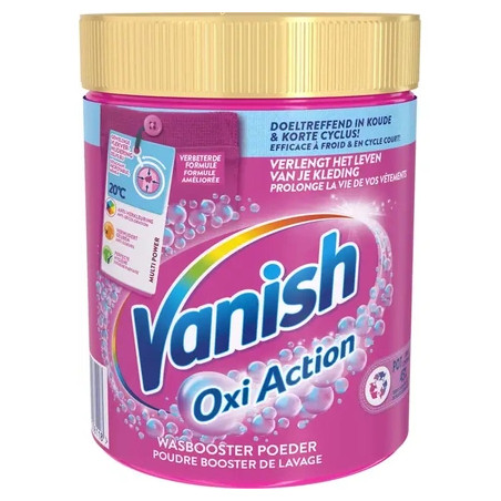 Vanish Oxi Action Laundry Booster Powder Stain Remover For Coloured Laundry 1 Kg