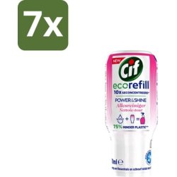 Cif Allpurpose Cleaner Power & Shine Ecorefill Capsule 70 Ml Bulk Pack Of 7 Pieces