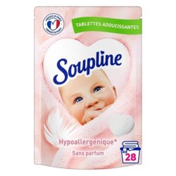 Soupline Hypoallergenic Hearts Softener Tablets