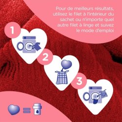 Soupline Heart-Shaped Fabric Softener Tablets Passionate Bouquet of Roses