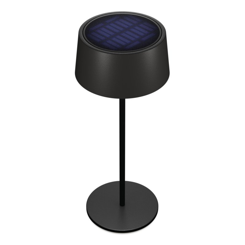 RealPower LED TableLight 300 Solar lampe de table 4 W Noir
