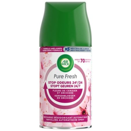 Air Wick Air Freshener Max Pure Fresh Cherry Blossom & Orchid 250 Ml