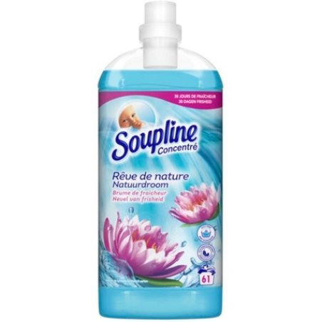 Soupline Fabric Softener Fresh Mist 61 Sachets Of 135 Liters
