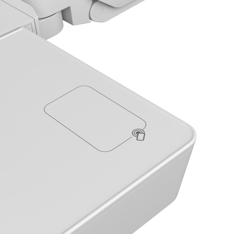 CareFit Combo System with Worksurface, Snow