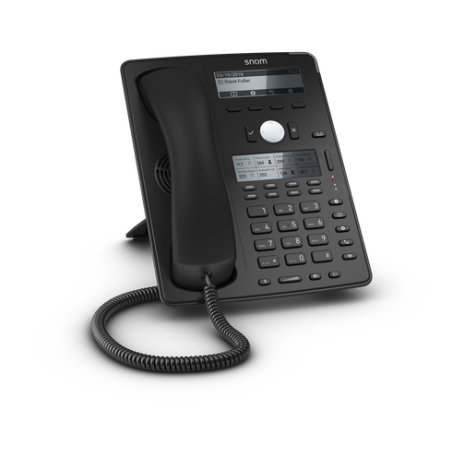 Snom D745 téléphone fixe Noir