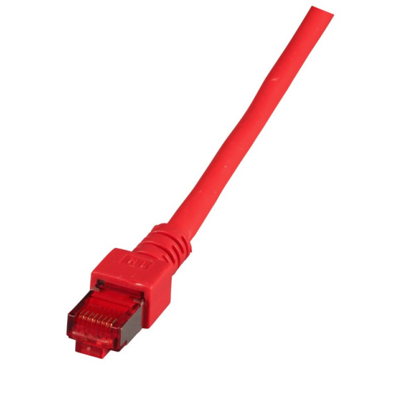 EFB RJ45 Patchkabel S/FTP Cat.6A LSZH 0.15m rot