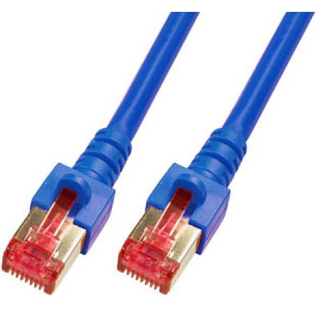 EFB Elektronik 3m Cat6 S/FTP câble de réseau Bleu