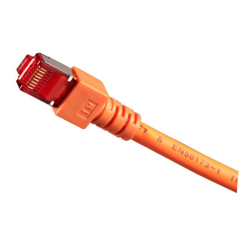 EFB Elektronik K5516.0,25 câble de réseau Orange 0,25 m Cat6 S/FTP (S-STP)