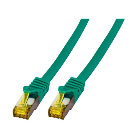 EFB RJ45 Patchk. S/FTP Cat6.A LSZH Cat.7 Rohk. 7.50m grün