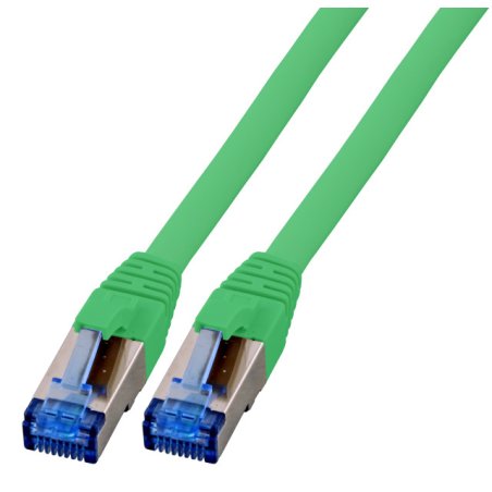 EFB Elektronik K5525FGN.1 câble de réseau Vert 1 m Cat6a S/FTP (S-STP)