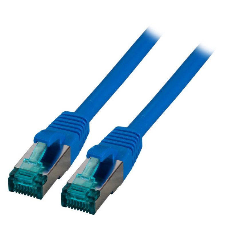 EFB Elektronik MK6001.0,5BL câble de réseau Bleu 0,5 m Cat6a S/FTP (S-STP)