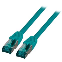EFB RJ45 Patchkabel S/FTP Cat.6A LSZH 1.00m grün