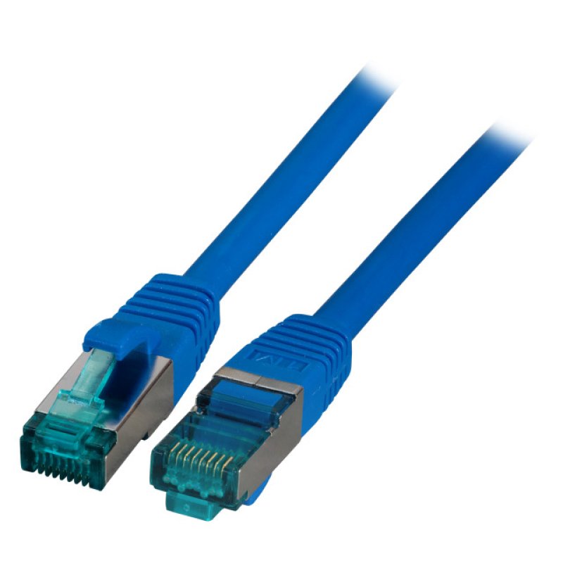 EFB RJ45 Patchkabel S/FTP, Cat.6A, LSZH, 5m, blau