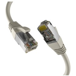 EFB RJ45 Patchkabel S/FTP PIMF Cat8.1 5.00m grau