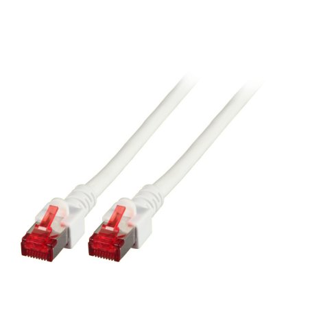 EFB RJ45 Patchkabel S/FTP Cat.6 LSZH 0.25m weiß