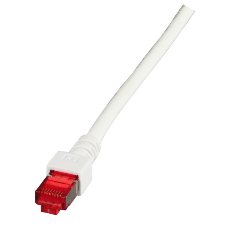 EFB RJ45 Patchkabel S/FTP Cat.6 LSZH 0.25m weiß