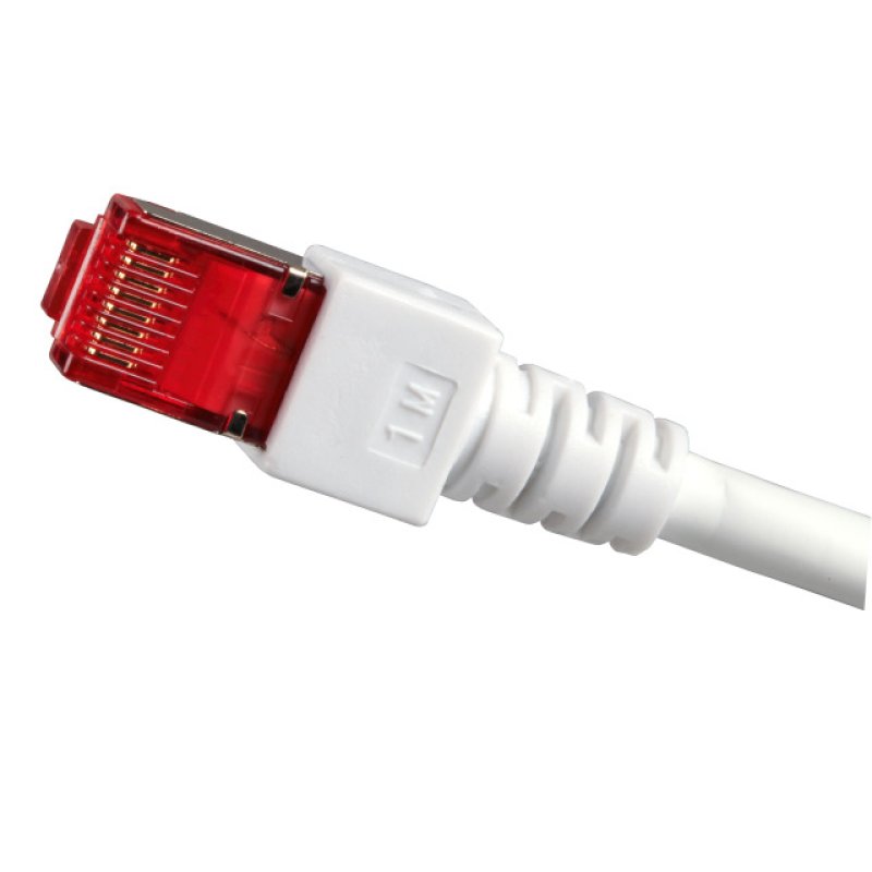 EFB RJ45 Patchkabel S/FTP Cat.6 LSZH 0.25m weiß
