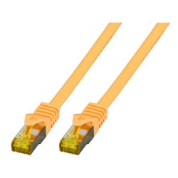 EFB Elektronik MK7001.0,25Y networking cable Yellow 0.25 m Cat6a S/FTP (S-STP)
