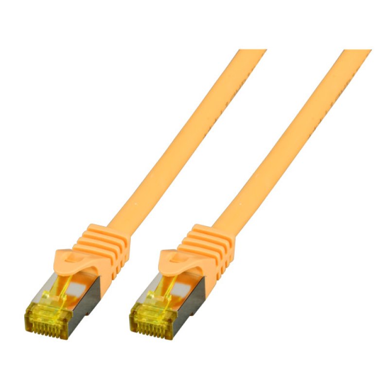 EFB Elektronik MK7001.0,25Y networking cable Yellow 0.25 m Cat6a S/FTP (S-STP)