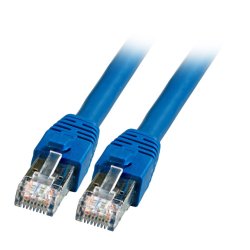 EFB RJ45 Patchkabel S/FTP Cat.8.1 BC LSZH 5.00m blau