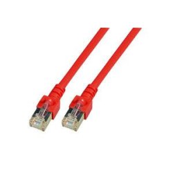 EFB Elektronik RJ45 S/FTP Cat5e câble de réseau Rouge 2 m SF/UTP (S-FTP)