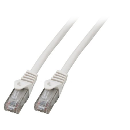 EFB RJ45 Patchkabel U/UTP, Cat.6, LSZH, CCA, 0.5m, weiß