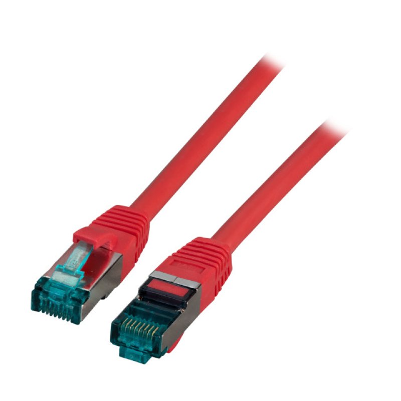 EFB RJ45 Patchkabel S/FTP Cat.6A LSZH 2.00m rot