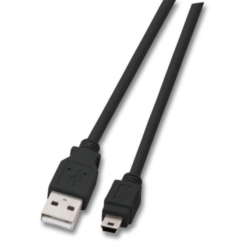 EFB Elektronik K5250SW.0,5V2 câble USB USB 2.0 0,5 m USB A Mini-USB B Noir