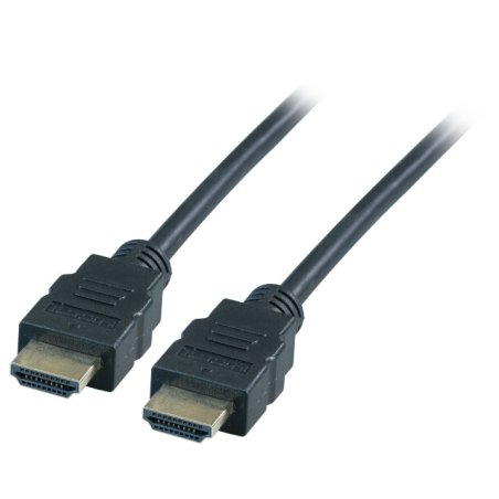 EFB HighSpeed HDMI Kabel,Ethernet 4K30Hz A-A St-St,0.5m,schw