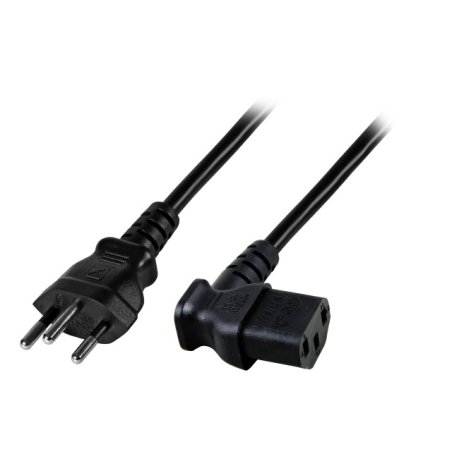 EFB Elektronik EK483.1,8V2 câble électrique Noir 1,8 m T12 Coupleur C13