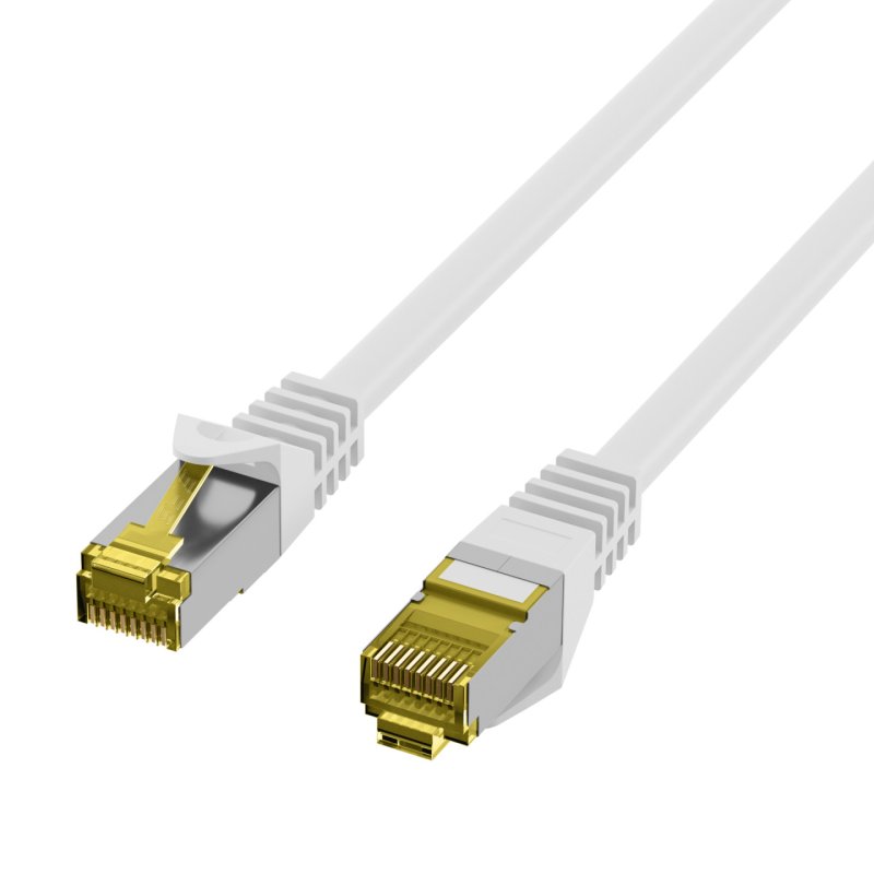 EFB Elektronik RJ45 Patch Cord Cat.6A S/FTP Cat.7 raw cable white