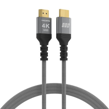 EFB Elektronik HDMI-20-00002 câble HDMI 1 m HDMI Type A (Standard) Gris