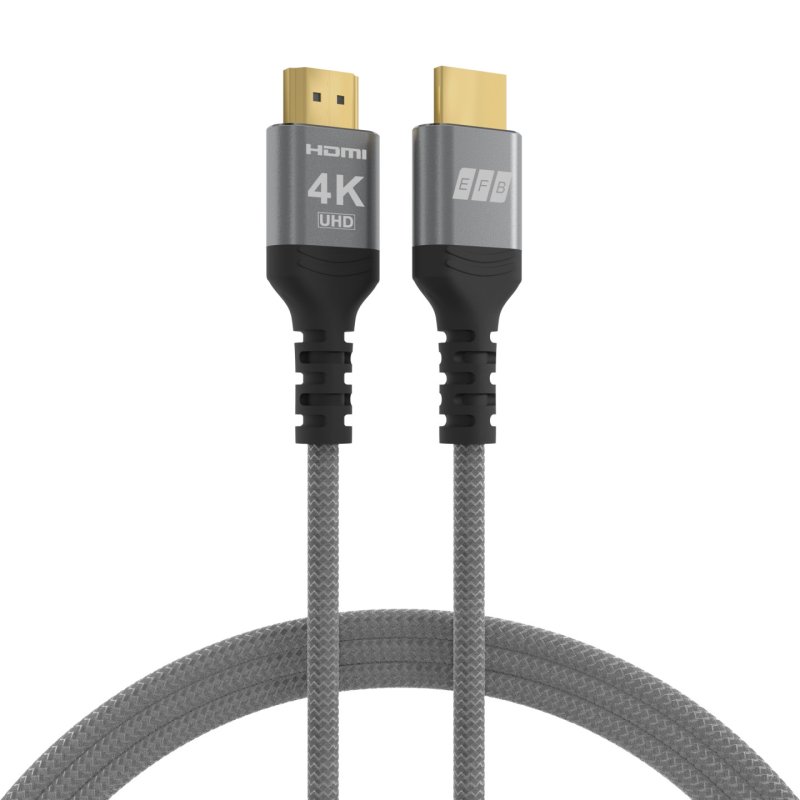 EFB Elektronik HDMI-20-00005 HDMI cable 5 m HDMI Type A (Standard) Grey