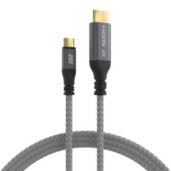 EFB USB-C auf HDMI Kabel 4K30Hz 1,8m grau