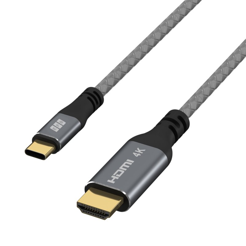 EFB USB-C auf HDMI Kabel 4K30Hz 1,8m grau