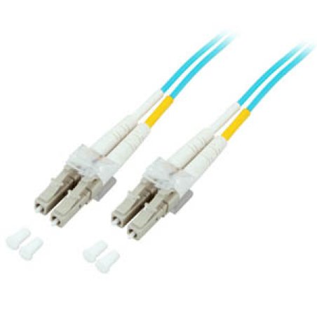 EFB Duplex Patchkabel LC-LC 50/125 OM3 LSZH 2mm 0.5m aqua